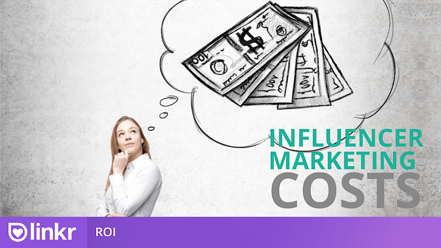 influencer marketing costs